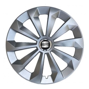 Set 4 Capace Roti 15 inchi (R15) Fame Gri, Compatibile Cu Seat - Img 3