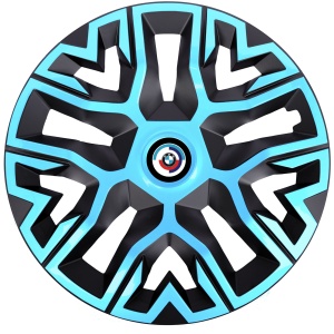 Set 4 Capace Roti 16 `` Best Azur-Negru, Compatibile Cu BMW Nou - Img 1