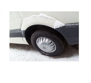 Set 4 capace roti 16 inchi (R16) bombate compatibile VW CRAFTER - Model 410 - Img 3