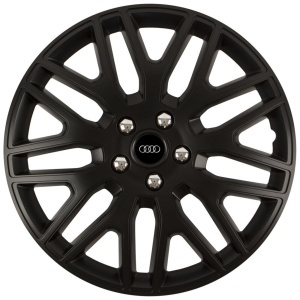 Set 4 Capace Roti 16 inchi (R16) Dakar Negru, Compatibile Cu Audi