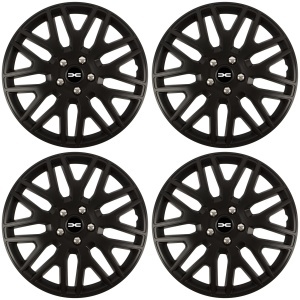 Set 4 Capace Roti 16 inchi (R16) Dakar Negru, Compatibile Cu Dacia Nou - Img 2