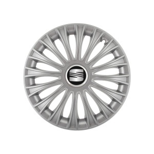 Set 4 capace roti 16 inchi (R16) Dino Gri, Compatibile cu Seat - Img 3