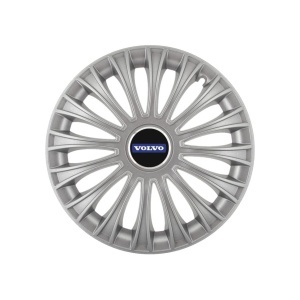 Set 4 capace roti 16 inchi (R16) Dino Gri, Compatibile cu Volvo - Img 3