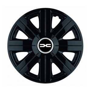 Set 4 Capace Roti Autohelix MSA® potrivite jantelor de 15 inch, pentru Dacia Nou model Cosmos Black