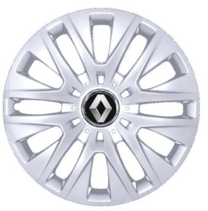 Set 4 Capace Roti Autohelix MSA® R16, Potrivite Jantelor de 16 inch, Pentru Renault, Model 429