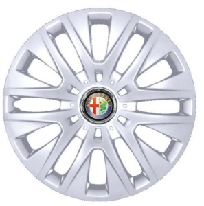 Set 4 Capace Roti Autohelix MSA® R16, Potrivite Jantelor de 16 inch, Pentru Alfa Romeo, Model 429