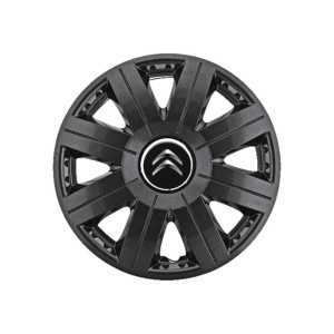 Set 4 capace roti Cosmos Negru R15, pentru gama auto Citroen - Img 3