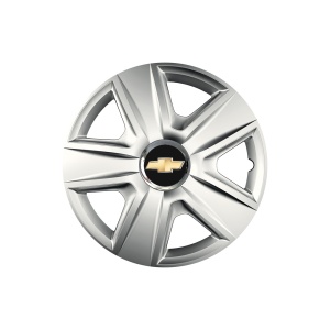 Set 4 capace roti Cu Inel Cromat Esprit R14 pentru gama auto Chevrolet - Img 1