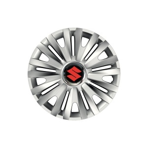Set 4 capace roti Cu Inel Cromat Royal R14 Compatibil Cu Suzuki - Img 3