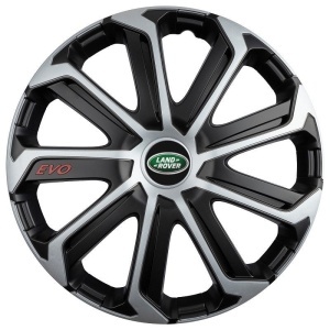 Set 4 Capace Roti Evo Gri-Negru R14, Pentru LAND ROVER - Img 2
