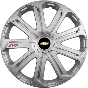 Set 4 Capace Roti Evo Gri R15, Pentru Chevrolet - Img 1