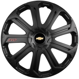 Set 4 Capace Roti Evo Negru R14, Pentru Chevrolet - Img 3