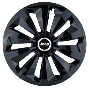 Set 4 capace roti Fox negru R15 pentru gama auto Jeep - Img 1