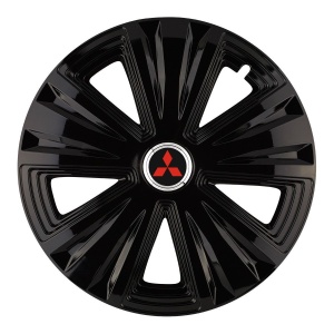 Set 4 capace roti Glory negru R15 Compatibil Cu Mitsubishi - Img 3