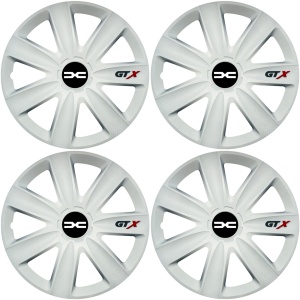 Set 4 Capace Roti GTX Alb R15, Compatibil Cu Dacia Nou - Img 2