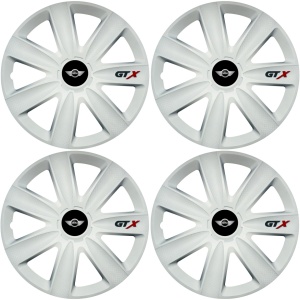 Set 4 Capace Roti GTX Alb R15, Compatibil Cu Mini - Img 2