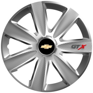 Set 4 Capace Roti GTX Gri R15, Pentru Chevrolet - Img 1