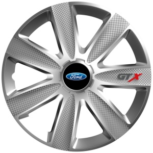 Set 4 Capace Roti GTX Gri R16, Pentru Ford