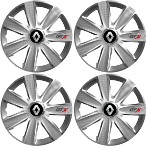 Set 4 Capace Roti GTX Gri R17, Pentru Renault - Img 2