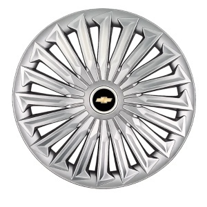 Set 4 capace roti Joy Gri R17 pentru gama auto Chevrolet.