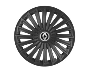 Set 4 capace roti Joy Negru R14 Compatibil Cu Renault