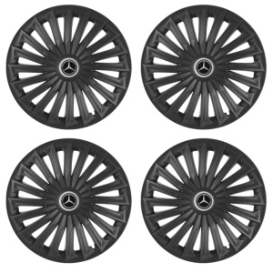 Set 4 capace roti Joy Negru R17 Compatibil Cu Mercedes-Benz - Img 2