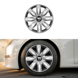 Set 4 capace roti potrivite jantelor de 14 inchi (R14) compatibile Dacia, Model - 221 - Img 3