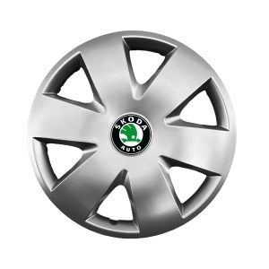 Set 4 capace roti potrivite jantelor de 15 inch (R15) compatibile Skoda, Model - 308