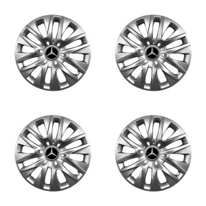 Set 4 capace roti potrivite jantelor de 16 inch(R16) compatibile gama MERCEDES model - 429 - Img 2