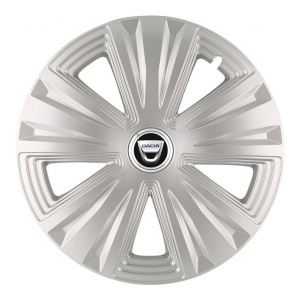 Set 4 Capace Roti, potrivite jantelor de R16, pentru Dacia, model glory Gri - Img 3