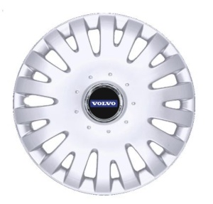 Set 4 Capace Roti R15, Potrivite Jantelor de 15 inch, Pentru Volvo, Model 306