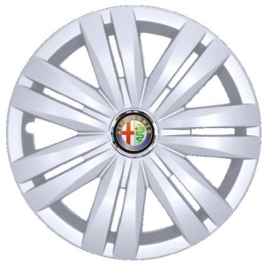 Set 4 Capace Roti R16, Potrivite Jantelor de 16 inch, Pentru Alfa Romeo, Model 427