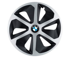 Set 4 capace roti Roco Gri-Negru R13 pentru gama auto BMW