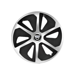 Set 4 capace roti Roco Gri-Negru R15 Compatibil Cu Dacia - Img 3