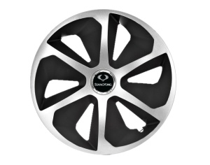Set 4 capace roti Roco Gri-Negru R15 Compatibil Cu SsangYong
