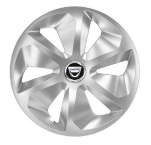 Set 4 Capace Roti Roco Gri R14, pentru Dacia