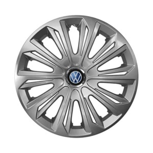 Set 4 capace roti Strong silver varnished R14 Compatibil Cu VW - Img 3