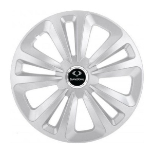 Set 4 Capace Roti Terra Gri R14, pentru SsangYoung - Img 3