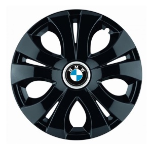 Set 4 Capace Roti Top Negru R15, Compatibil Cu BMW