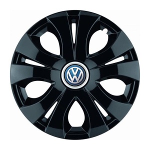 Set 4 Capace Roti Top Negru R15, Compatibil Cu Volkswagen - Img 3