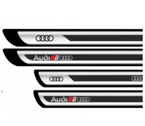 Set 4 stickere protectie praguri pentru Audi, Creative Rey® - Img 4