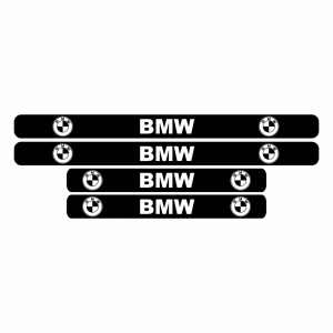 Set stickere praguri BMW, sticker decorativ