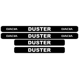 Set stickere praguri Dacia DUSTER, sticker decorativ - Img 2