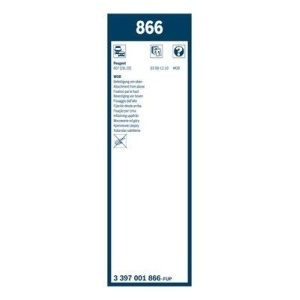 Stergatoare Auto Bosch Twin 650/530 mm Peugeot 607 - Img 2