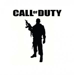 Sticker Call Duty 15cm, Creative Rey®