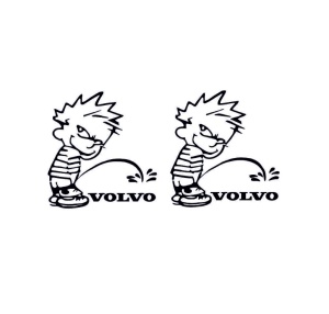 Sticker Camion Set Funny Volvo 20x18 cm, Creative Rey®