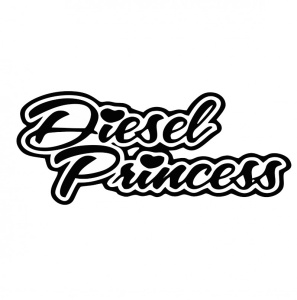 Sticker Diesel Princess 15 cm, Creative Rey®
