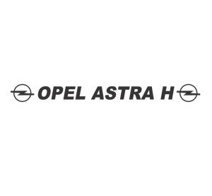 Sticker OPEL ASTRA H LOGO 50x5 cm, Creative Rey®