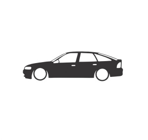 Sticker OPEL VECTRA B 18x5.3 cm, Creative Rey®