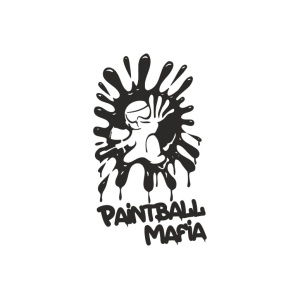 Sticker Paintball mafia 15cm, Creative Rey®